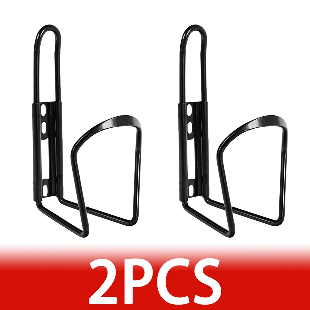 2pcs Bicycle Kettle Rack Aluminum Alloy Water Bottle Holder Suitable For Mountain Road Bikes Bicycle Front Pipe Cup Holder