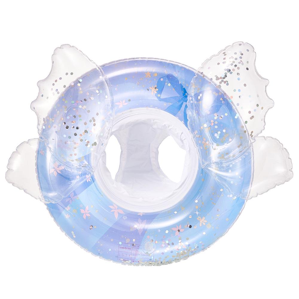 Xiaolv Heart-Shaped Korean Style Baby Swimming Seat Ring with Handle