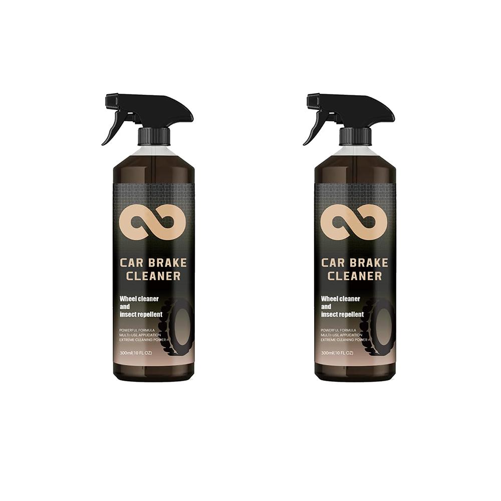 300ml Car Brake Cleaner Iron Remover Rapid Derusting Prevent Corrosion Auto Rim Metal Reduces Brake Noises Polishing Cleaning