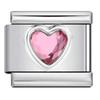 DIY Jewelry Bracelet Module Heart Italian Charm Link Bracelets Making Tool Stainless Steel 9mm Bracelet Making Accessories