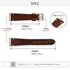 CASSIS GRENOBLE Calfskin Watch Strap with Waterproof Dark Navy Dark with Replacement X0031331 Backing, 16mm, 17mm, 18mm, 19mm, 20mm, 22mm, 24mm,