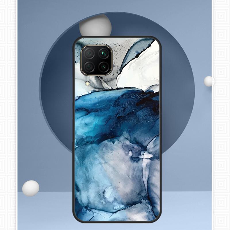Beachy Pastel Abstract Painting For Huawei P30 P60 Pro P20 P40 Lite Nova 9 10 SE 12s 12i 11i 8i Y91 Y60 Y70 Y72 Y90 Y61 Case