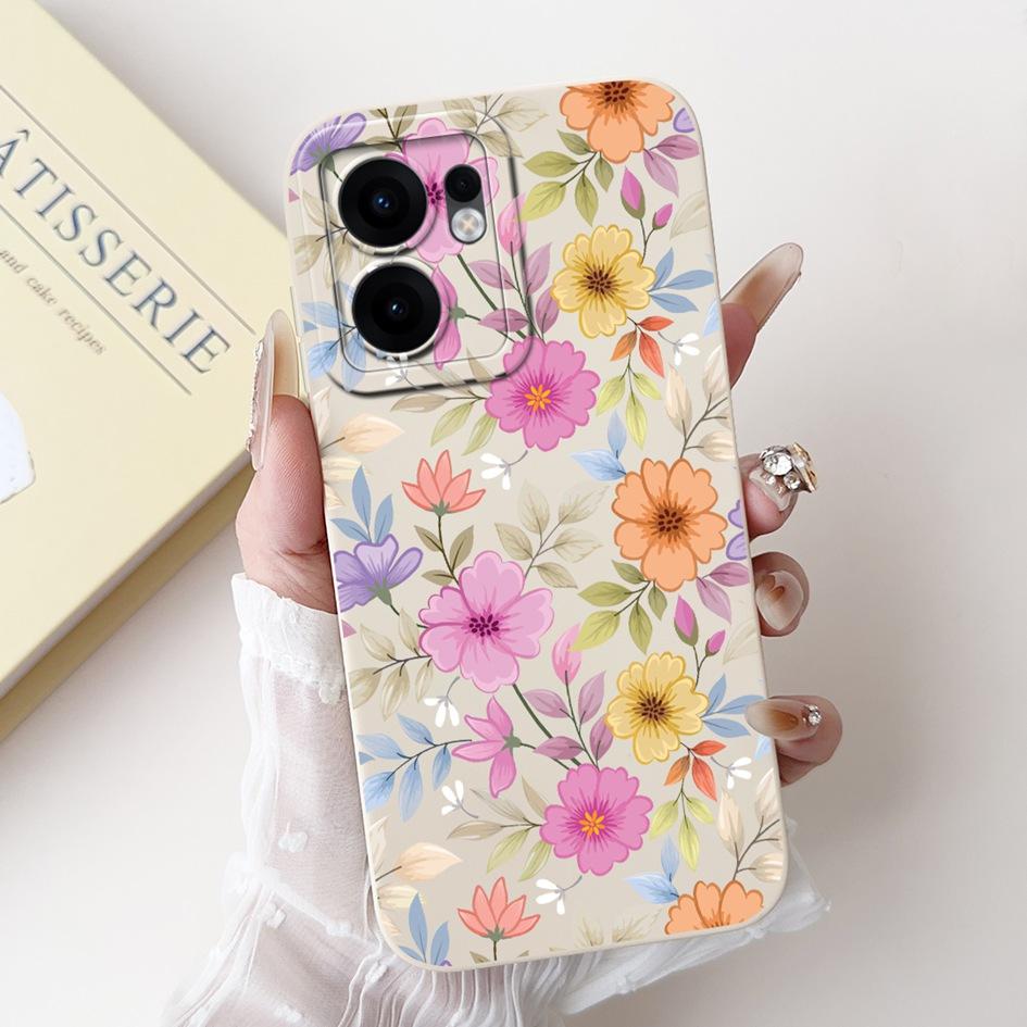 For Oppo Reno 13F 2025 Case Cute Rabbit Panda Flower Soft Silicone Shockproof Cover For OPPO Reno13 FS Fundas RENO13F Phone Case