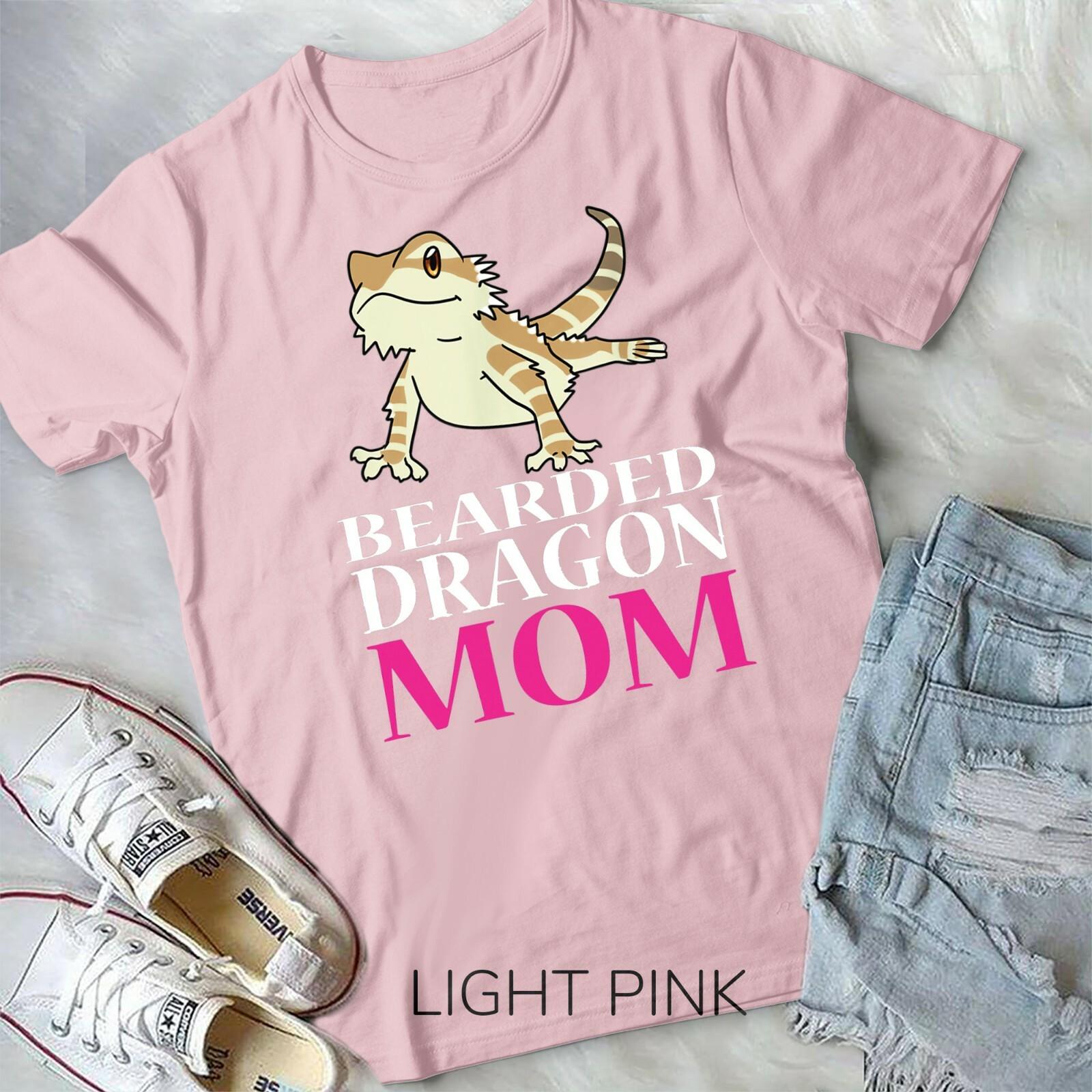 FUNNY BEARDED DRAGON MOM T-shirt Pet Owners Lizard Gift Unisex Youth T-shirt M
