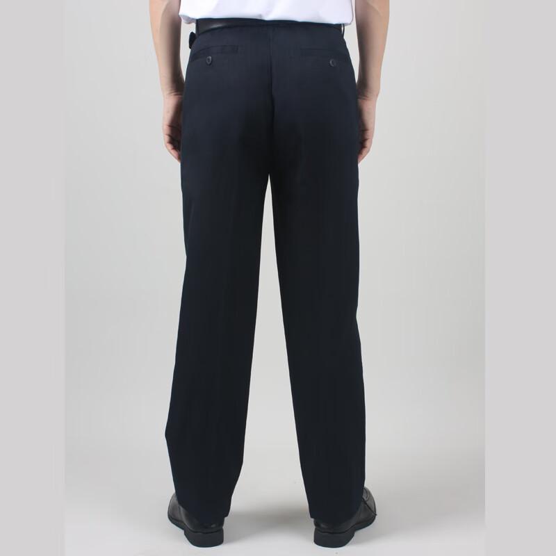 Yayun Men's Four Seasons Pure Cotton Business Casual Straight-Leg Pants