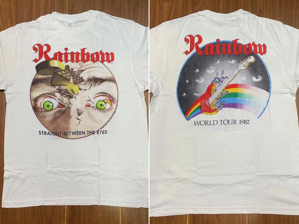 Rainbow Straight Between The Eyes Shirt 2 SIDES White Unisex S-5XL Unisex T-Shirt XXL