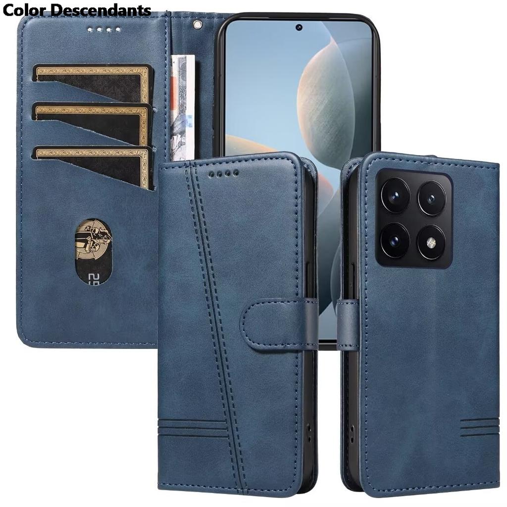 Magnetic Leather Wallet Card Phone Case For Google Pixel 9 Pro XL 9A 8 8A 7 7A Pixel9 Pixel8 Pixel7 Flip Purse Holder Cover Etui