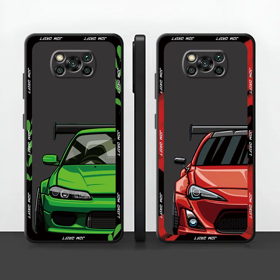 Funda Phone Cover Case for Xiaomi Poco F8 C50 X7 X3 X4 X5 Pro C71 F3 M5 M7 Pro M3 M4 C75 F1 C61 Super Car