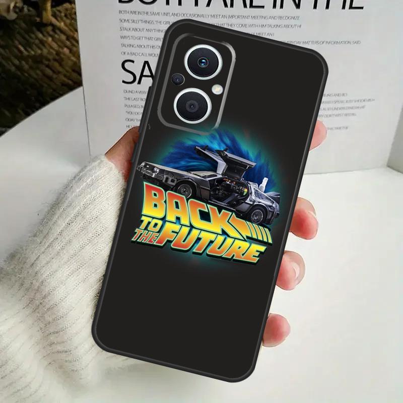 Back To The Future Time Machine Case For OPPO Reno 8 7 6 5 4 Lite 8T 5Z 4Z 10 11F OPPO Find X5 X6 Pro X2 Neo X3 Lite Cover