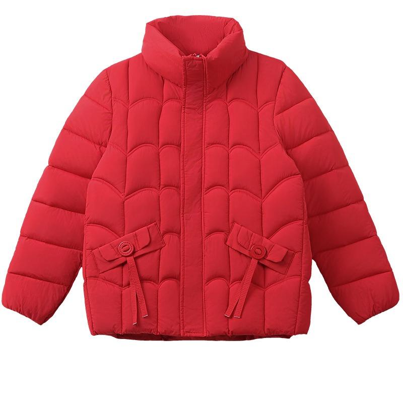 Short down cotton-padded clothes for women's new fashion small cotton-padded jackets, thickened thermal cotton-padded jackets, jackets and tops.