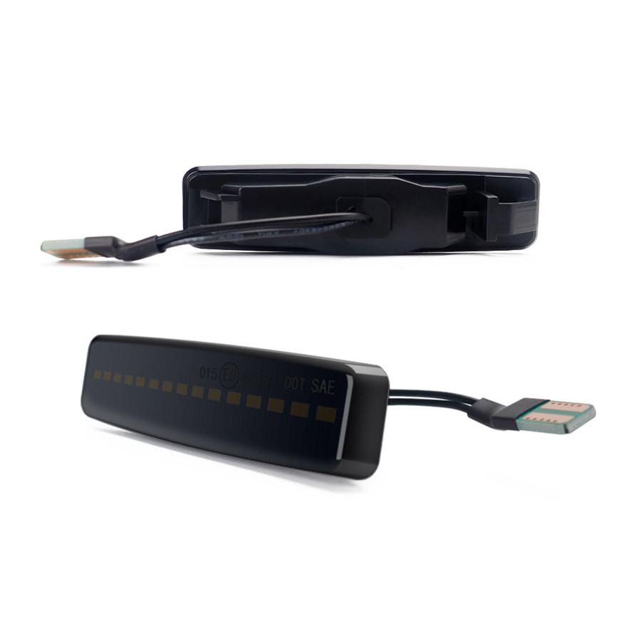 Pair Car Fender Dynamic Led Marker Light Sequential Turn Signal Lamp For Bmw E39