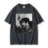 2025 Sommer Saddam Hussein mit Waffe Lustiges Meme T-Shirts Unisex Damenmode Übergroß Unisex 100% Reine Baumwolle Bedrucktes T-Shirt