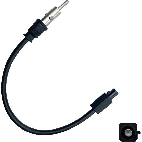 Radio Antenna Adapter Compatible with Dodge Ram Jeep Wrangler Aftermarket Radio Stereo Antenna Adapter for C-Class Sprinter Buick Cadillac