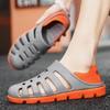 Korean Version Of Trendy Men'S Sandals Summer Wear Thick-Soled Non-Slip Versatile Beach Hole Shoes Casual Sports Slippers