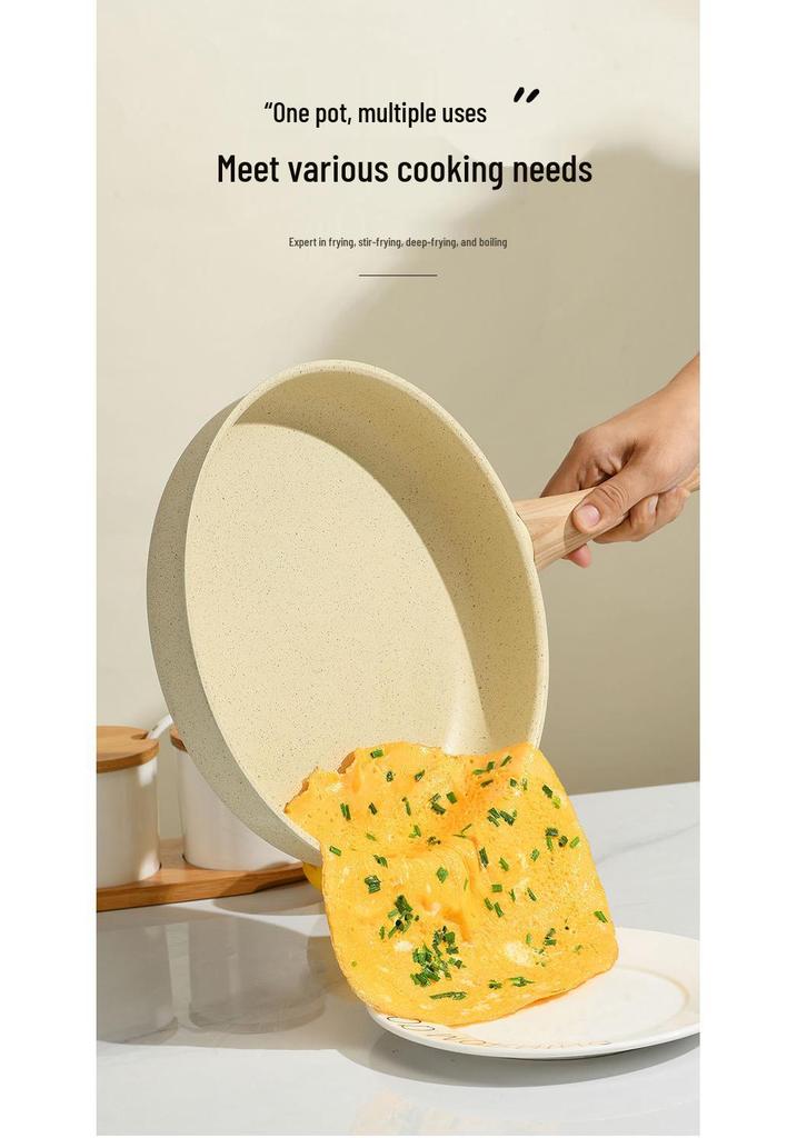 Maifan Stone Non-Stick Universal Pan for Gas & Induction Cooktops – Ideal for Steak & Stir-Fry