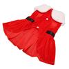 Warm Thick Lining Santa Dog Costume Adjustable Fit Winter Pet Apparel  Family Holiday Photos