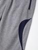 IKALOOK Contrast Point 3/4 Elastic Waist Sports Pants Cspt122