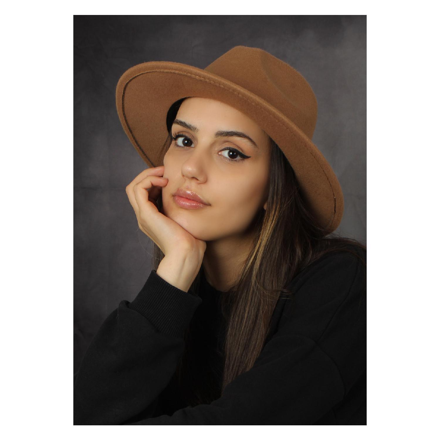 

Шляпа Fedora из верблюжьей шерсти 55