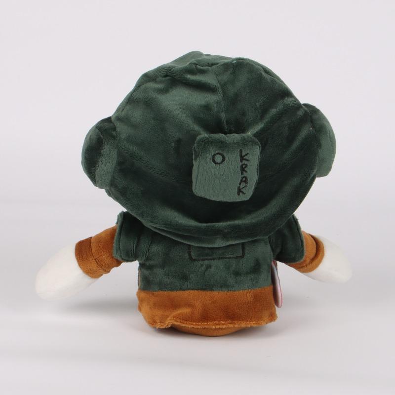 New Cute PlushDuk Plushie By 40K KrakDuk Cartoon Character Soft Stuffed Doll Desktop Decoration Game Collectible Children's Holiday Birthday Gift