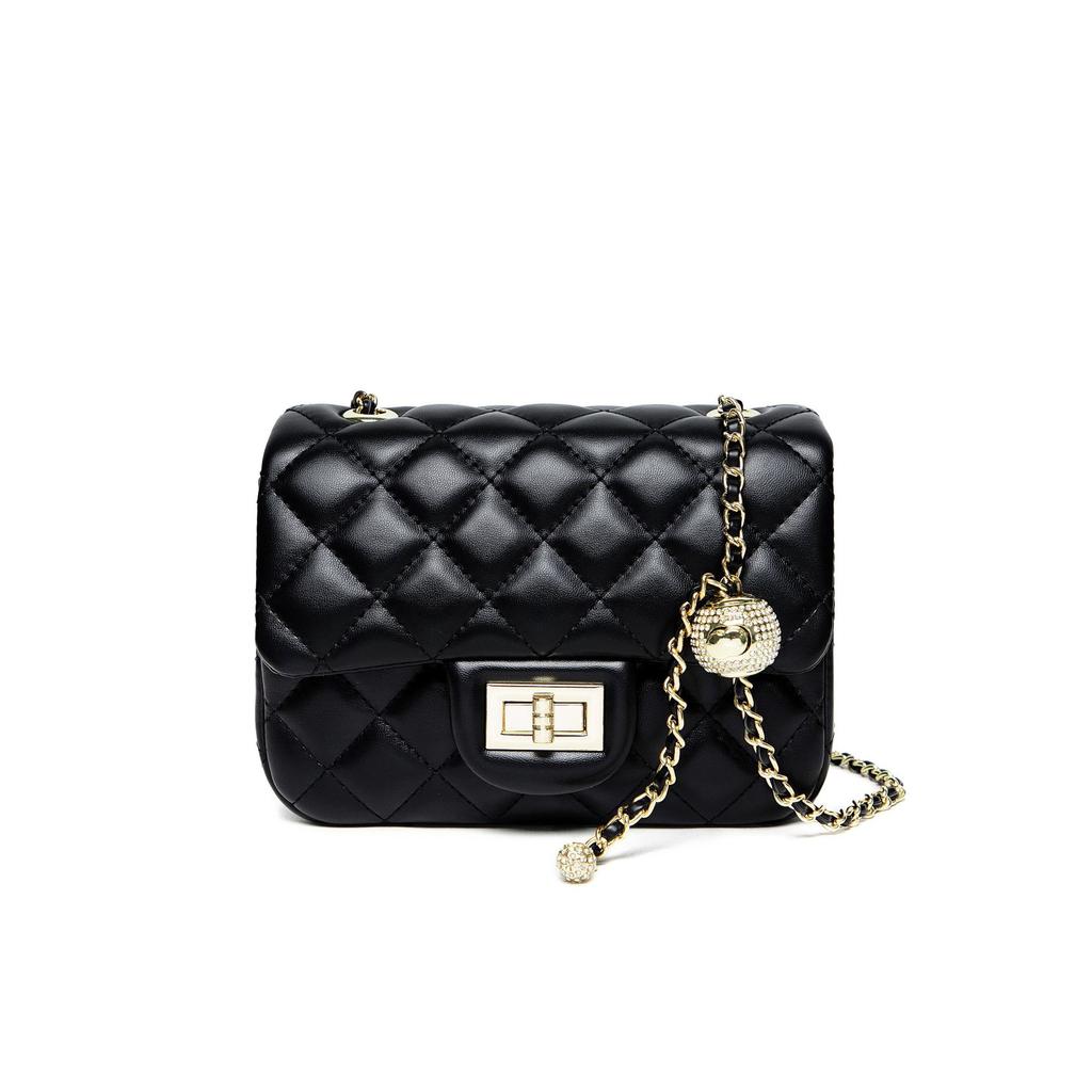 Tote Shoulder Women's Bag 2023 New Tide Small Fragrance Leather Fashion Lingerie Chain Crossbody Bag