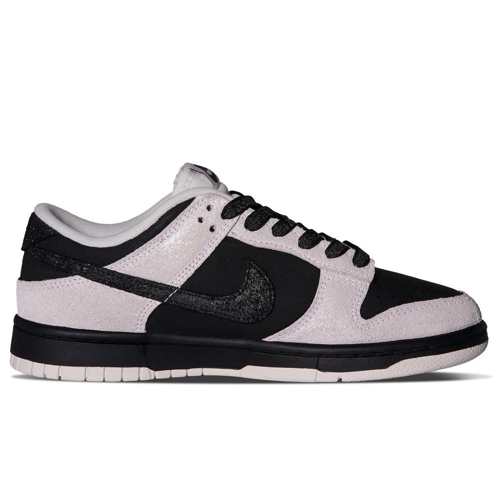 Nike Dunk Starry Slip Resistant Abrasion Resistant Low top Skateboard Shoes Unisex Black White HQ3502-100(Team645-)