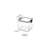 Five Grains Kitchen Airtight Square Spice Jar - Moisture-Proof Food Storage Container