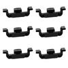 6pcs Headlight Trim Ring Clips For Mini For Cooper R55 R56 R57 R58 R59 R60,F56