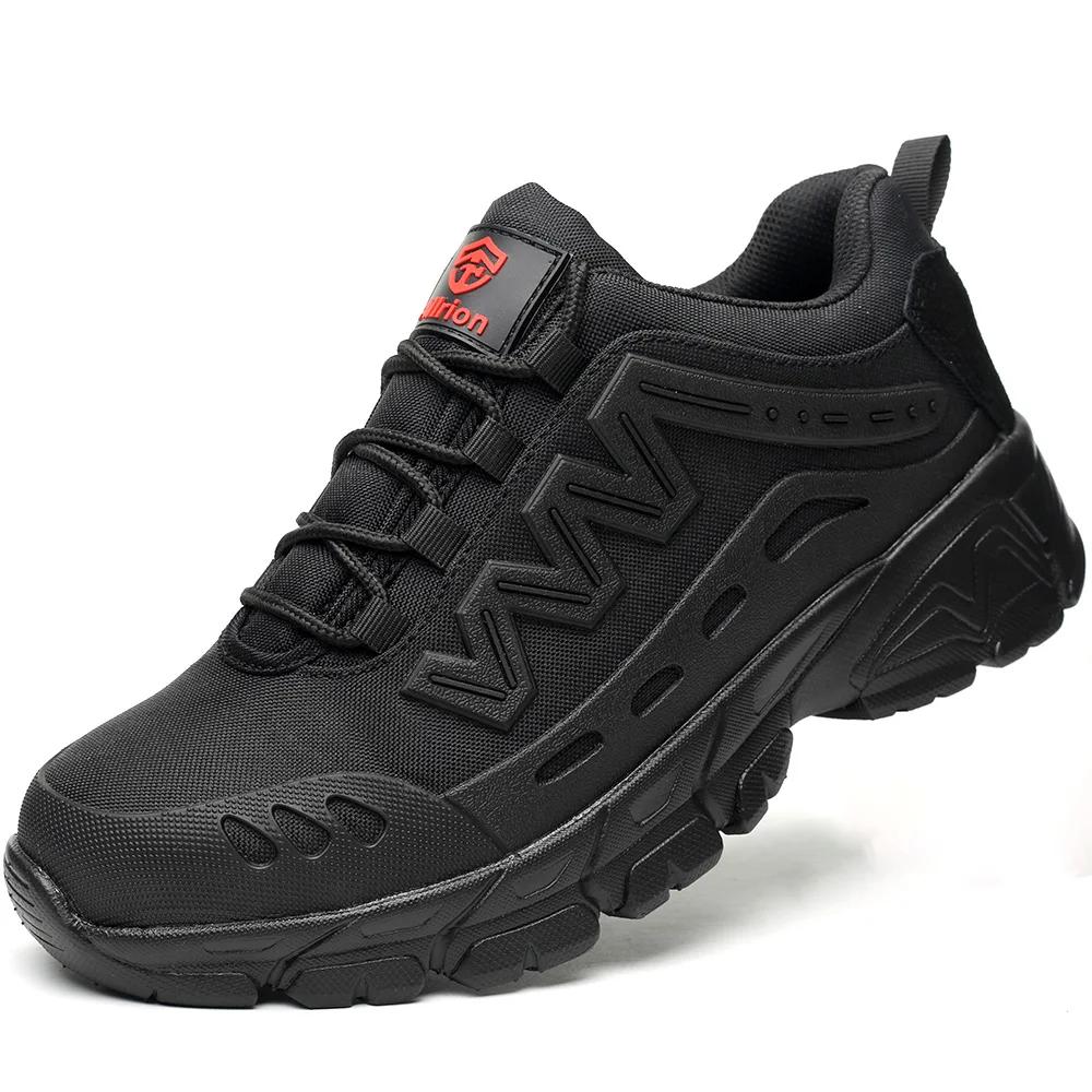 

Модные новые рабочие ботинки с композитным носком и изоляцией, защитные, устойчивые к проколам, промышленные защитные ботинки, защитная обувь для строительства 44