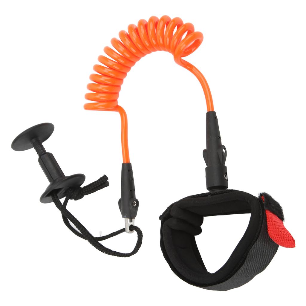5.5mm 4 Feet Paddle Board Wrist Strap Elastic TPU Wrist Surf Leash Stand Up Paddle Leash for Surfboard