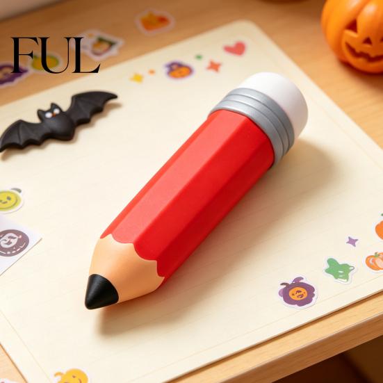 Fidget Toys for Adults Kids Giant Pencil Squeeze Toy, Slow Rebound TPR Sensory Toy Adults, Soft Pinchable Toys, Fun Desk Decoration Halloween