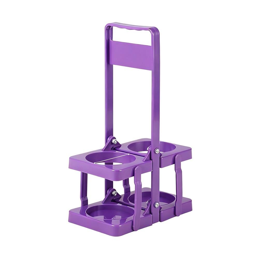 1Pcs Basket Cup Organizer Beer Bottle Carrier 2 Holes Drink Holder Durable Beer Rack