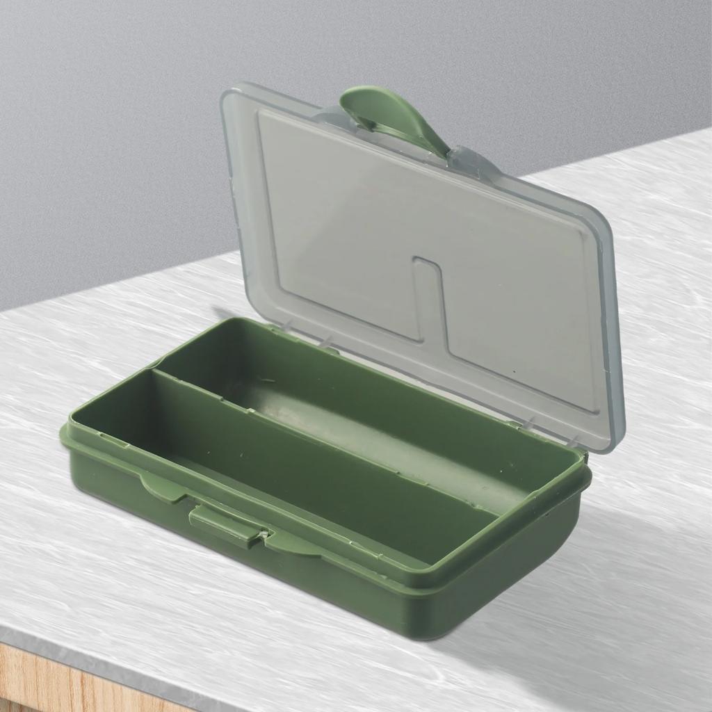 1-8 Compartments Fishing Tackle Box Waterproof Bait Storage Box with Partition for Carp Fishing Accessories Lure Hook Box