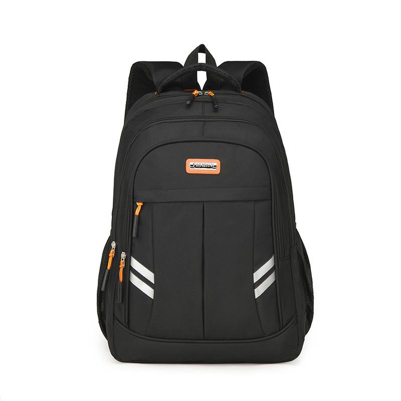 Color Polyester Solid Large Capacity Backpack Outdoor Travel Bag Can Be Stored