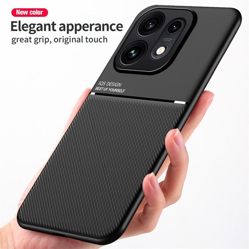Custodia Magnetica Per OPPO Reno 16 Pro 16F 16FS Reno16 F FS 5G Copertura Protettiva Robusta Piatto Metallico Integrato Coque Fundas Capa