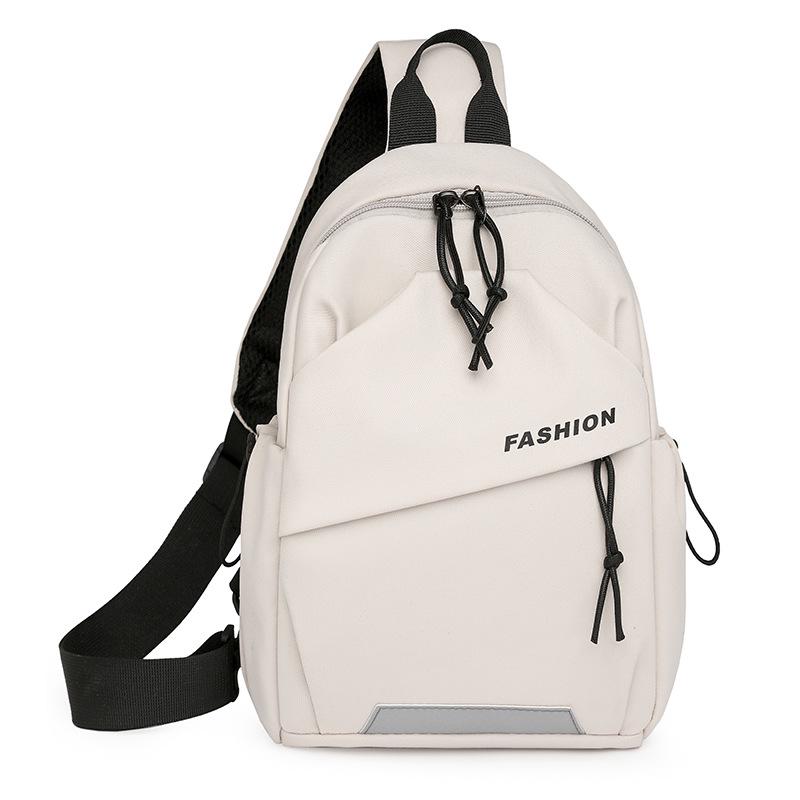 Men's Trendy Japanese Chest Bag: Versatile Crossbody & Shoulder Bag, Fashionable for Students & Sports.