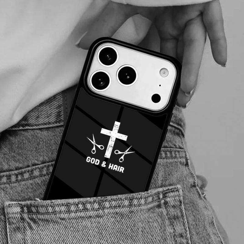 

Barber Shop Hair Stylist Phone Case for iPhone 16e 15 14 13 12 17 Pro Max Plus Air 17pro Cover Coque iPhone 12 Pro Max