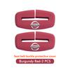 Silicone Seat Belt Buckle Cover Universal Car Anti Scratch Protector For Nissan Almera Versa Pathfinder Maxima Murano Armada