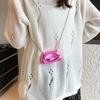 Trendy Colored Wrist Clutch Women's Bag Fashionable Retro Acrylic Dinner Party Wedding Chain Messenger Bag