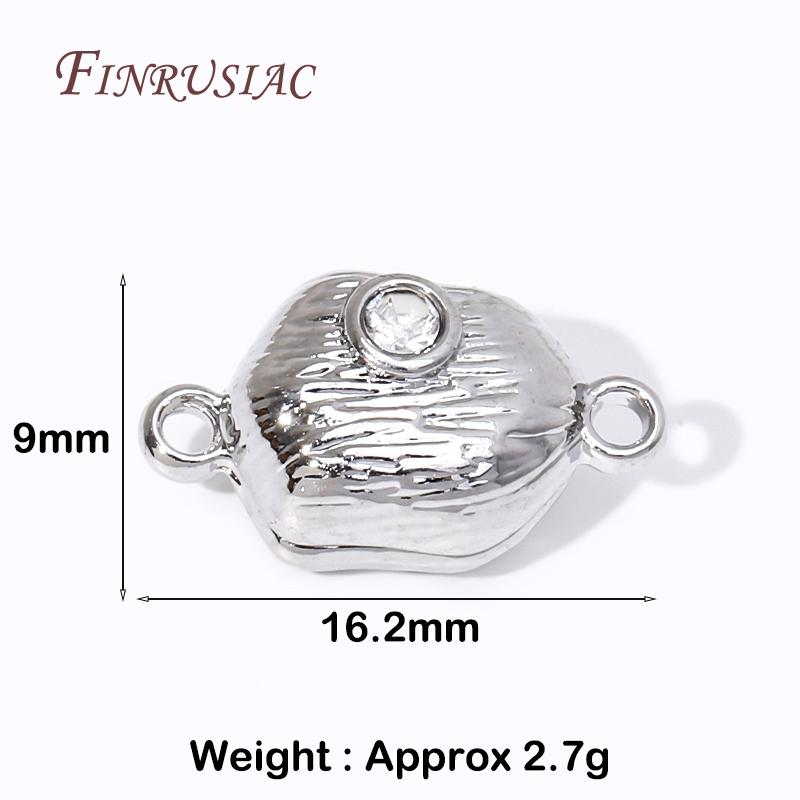 18K Gold Plated Bracelet Clasps Connectors DIY Bracelet Necklace Fittings Magnetic Clasps Accessories For Jewelry Making