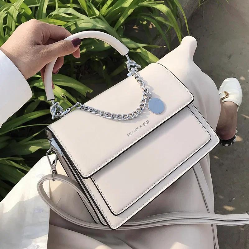 Luxurious PU Leather Shoulder Bag for Women  Large Capacity Messenger Bag  Fashionable Handbags