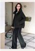 2025 Winter Plus Size Women's Hooded Cotton Jacket - Short, Thick, Loose Korean Style Outerwear