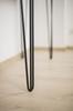 Juego de Patas Horquilla Loft 4 piezas, negro mate, altura 71 cm