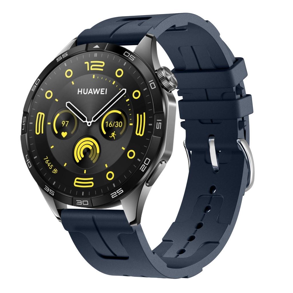 Bracelet de montre en silicone pour Huawei Watch GT 4 GT4 Bracelet de remplacement GT2 Pro GT3 Pro 46 mm GT 2e Bracelet de montre