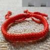 4Pcs ChineseLucky Red String Bracelet For Good Fortune Success And Protection Beautiful Blessings Jewelry
