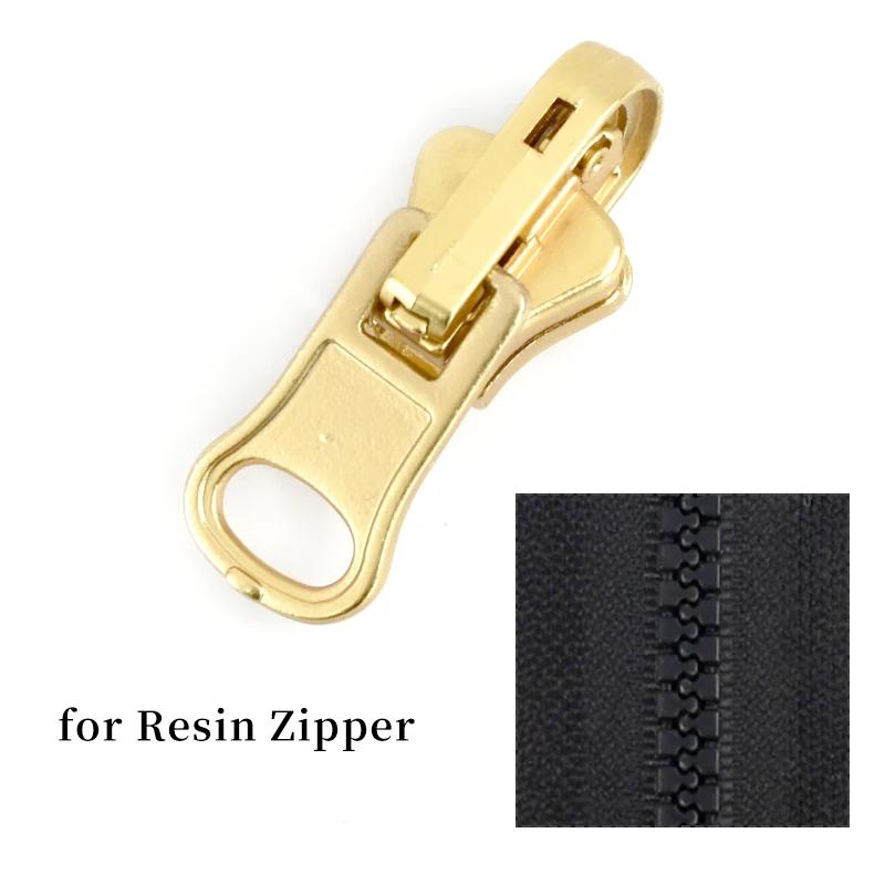 5/10/20Pcs Zipper Puller 3# 5# 8# Double Sided Rotary Zip Sliders Head Jacket Garment Decor Zippers Slider Sewing Accessories