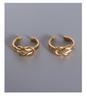 Marka French Niche Love Knot Ring In 18K Gold Titanium Steel A198
