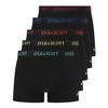 Mens Core Plain Boxer Shorts (Pack of 5)