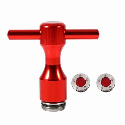 2 piezas Pesas Rojas para Putter de Golf   Herramienta Llave Inglesa para Putters Scotty Cameron