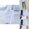 Versatile 2018 Men's Linen Loose Beach Pants Offering Stylish Casual Long Slacks Fit