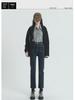 Women's Blue-Gray Slim Cigarette Jeans - High Waist, Nine-Point Length, Spring & Autumn 2023 Collection, Small Sizes